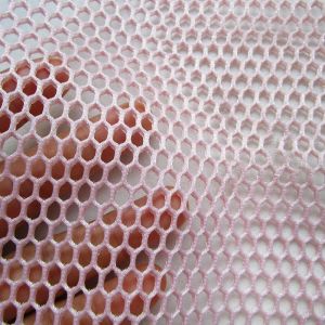 Processeurs Nouveau brillant nid d'abeille 3d couche d'air maille tissu Polyester creux décontracté fournitures de Sport filet tissu à la main sac à coudre paquet tissu