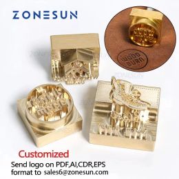 Processeurs zonesun bricolage 20 mm d'épaisseur personnalisée marque d'estampage du logo CONCEPTION ENCORPE CHIMO