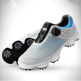 Producto 1 PAUR PGM Golf Shoes Men Imploudpleport Sports Sports Edición Amre Buga Lacios giratorios Cañas de zapatillas Antisores NUEVOS NUEVOS