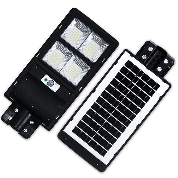 Producto de bajo precio, farolas solares integradas, farola de jardín, 60w, 55w, 50w, 40w, 30w, 20w, luz led