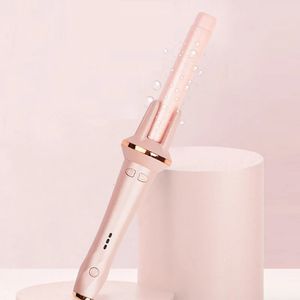 Produit rose Automatic Hair Curler Curling Iron Wand Curlers Machine Portable Irons Ceramic Curly Tools 240423