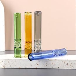 Productie van glazen pijpkleur hoog borosilicaat OG glas rookpijpen sap strooien accessoires groothandel