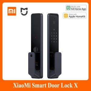 Produits 2022 Nouveau verrouillage de porte intelligente Xiaomi Mijia x verrouillage d'empreinte digitale 3D Reconnaissance du visage Smart Home Door Lock NFC Digital Electronic Lock
