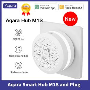 Productos 2022 AQARA AQARA SMART HUB M1S Gateway Wireless Zigbee 3.0 WiFi RGB LED Night Light Control remoto para la aplicación Xiaomi Mijia HomeKit