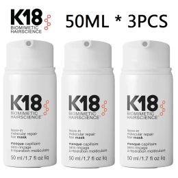 Producten 3 stks K18 Professionele moleculaire reparatie Leavein Haarmasker / K18 Biomimetische haarscience / K18 Haarmaskerbehandeling om haar te repareren