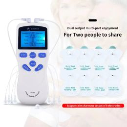 Produits 8 modes EMS Masseur à double canal Tens Machine Machine Massage du corps Full Corps Massageur musculaire