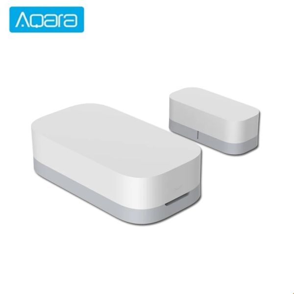 Produits Capteur de fenêtre de porte Aqara Zigbee Connexion sans fil Smart Mini Mini Door Capteur pour Xiaomi Mijia Smart Home App Mi Home