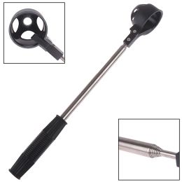 Produits pratiques et pratiques en acier inoxydable Golf Golfeur Golfer Golf Clubs Fishing Clubs Golf Course Supplies 2 mètres Télescope gratuit