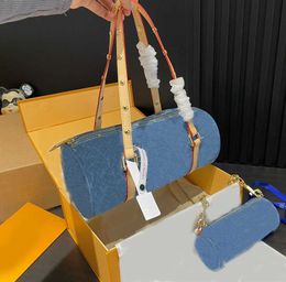 Aangepaste producten of speciale betalingslink voor gewone klanten met blauwe denim tas om het verschil te vergroten.