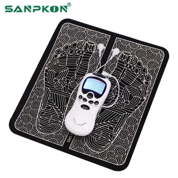 Produits Électrique Ems Pied Masseur Pad Pieds Tapis de Massage Stimulateur Musculaire du Corps Traitements de Relaxation Améliorer la Circulation Sanguine Tens Outil