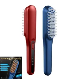 Produits électriques Laser Hair Growth Peigt Anti-Hair Loss Treatment Machine RF Red Blue Light EMS VIBRATION DU SAUPP