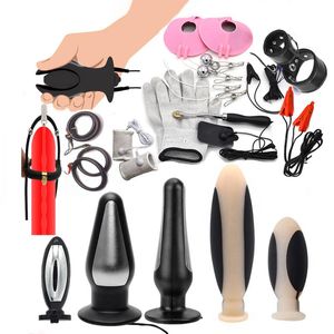 Produits Electric Shock Sex Toys Cock Ring Esting Pinis ectoshock Butt Plug E Stim anal Buttplug BDSM Electro Minpping Pinlars