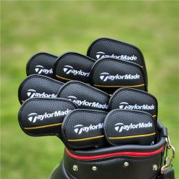 Productos Golf Club de golf Magnet Cabezal Ironos Clubes de cubierta Set de hierro Cubierta de protección 10pcs/set para TM