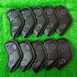 Productos Golf Iron Club Head Cover Club de golf de golf #1 #3 #5 Madera Carril de madera Madre Fairway Cover PU Cabeza de cuero Cubiertas