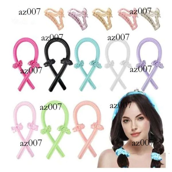 Produits Rouleaux de ruban de boucles de boucles en soie de chauffage sans chaleur Sorcolbout doux Band Soft Hair Accessoire GC1945 Édition originale