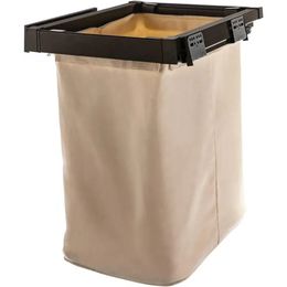 Produits Armoire pour la maison 18 po. Panier à linge coulissant, cadre en alliage d'acier Beige avec sac en toile Durable, 80641, livraison gratuite 240112