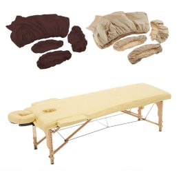Produits Table de Massage lit drap-housse coussin visage berceau main taie d'oreiller Kit (2 ensembles)