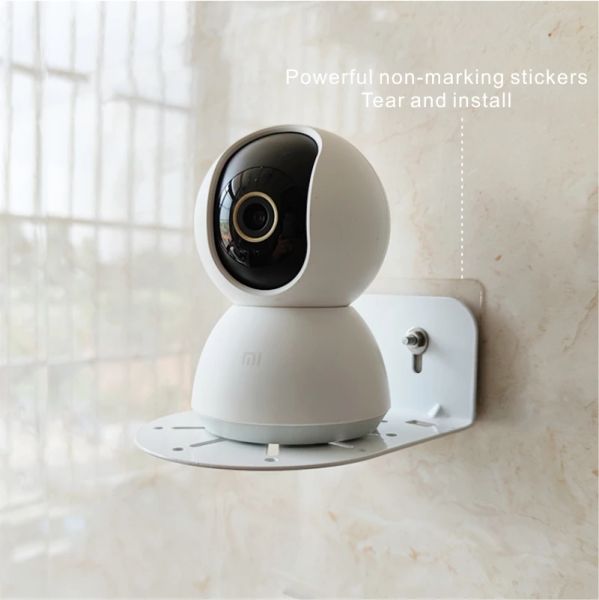 Produits Mijia Camera Head Glue Coller Adhesive Installation and Fix on the Wall Upsidedown Pendant Nailfree Hole Punch Bracket