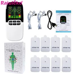 Producten Multifunctionele Dualoutput Spierstimulator Tientallen Acupunctuur Fysiotherapie Massage Hine Ems/abs Massager Gezondheid Vetverbrander