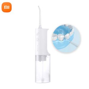 Produits Original Mijia Electric Oral Irrigator Dental Flusher Dental Punch Water Flosser IPX7 imperméable à haute fréquence Pulsed