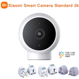 Producten Originele Xiaomi Mijia Smart Camera Standard 2K 1296P 180 ° hoek 2.4G WiFi Ir Night Vision AI Humanoid Detectie met Mihome App