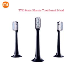 Produits Original Xiaomi Mijia Sonic électrique Brosse à dents T700 Tête universelle 2pcs HighDensity Brush Head Brosse de dents Têtes de remplacement