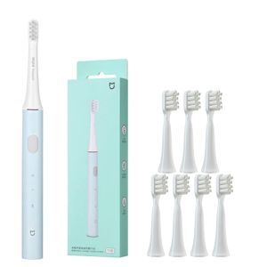 Produits Original Xiaomi Mijia T100 Brosse à dents électrique Sonic Longue durée de batterie 30 jours IPX7 Temps de charge imperméable 4 heures