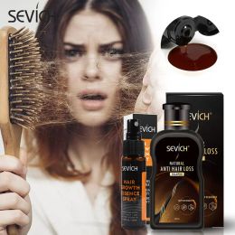 Productos Sevich 200ml CHAMPOO DE PÉRDIDA DE PELO PEDIO 30ml Cabello Ginger para el tratamiento del cabello Cabello Cabello más rápido REVERSO NATURAL