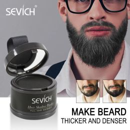 Produits Sevich Beard Hair Shadow Powder Root Cover Up Up Up Breaterner Remplacez instantanément MODIFIEZ INSTANMENT