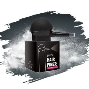 Produits Applicateur de pompe de buse Sevich pour la marque Bâtiment de cheveux Fibre Kerher Extension Powder Tool Focation Utilisation Perte de cheveux Produit