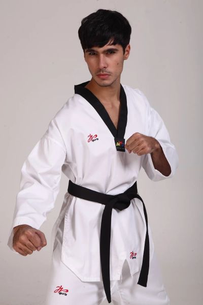 Productos Traje de Taekwondo TKD Dobok Uniforme de estudiante con cinturón Karate Gi Artes marciales