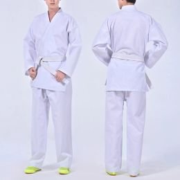 Produits femmes hommes karaté uniformes ensembles de sports adultes tension de sports de sport vêtements polyester vestiment