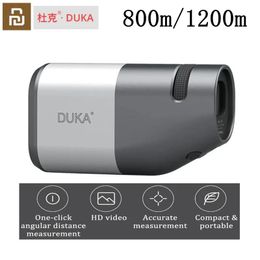 Produits Xiaomi Duka TR1 écran LCD télescope de tourisme télémètre 1000M compteur de distance Laser pour le Sport de Golf enquête de jauge Reizen