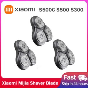 Produits xiaomi rasoir électrique Tête de rasoir rasage humide sec de la barbe de la barbe de la barbe de la barbe de remplacement pour Mijia S500 S500C S300