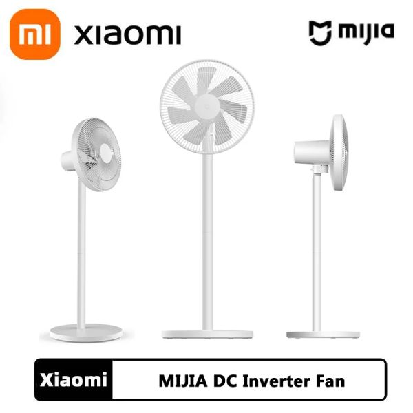 Productos Xiaomi Mijia DC Fan de inversor Ultra tranquilo Hogar Cool House Fan Fan acondicionador portátil Control de aplicaciones de viento natural