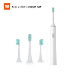 Producten Xiaomi Mijia Elektrische Sonische tandenborstel T300 Waterdichte ultrasone tandenborstel Slimme oplaadbare tanden Reiniging Blekenborstel