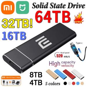 Producten Xiaomi Mijia External Mobile Solid State Drive Flash Drive Portable Typec USB Mini Slim High Speed Transfer Flash Memory Device