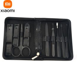 Producten Xiaomi Mijia Nagelmes Vakmanschap Kwaliteit Antisplash Set Nail Art Manicure Pedicure Tool Essential for Home Travel