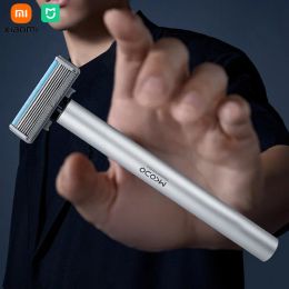 Producten Xiaomi Mijia Sensing scheerapparaat Inductie en handmatige dubbele modus Face Shaver IPX7 Waterdichte hoogfrequente schok 3D Elektrisch scheren