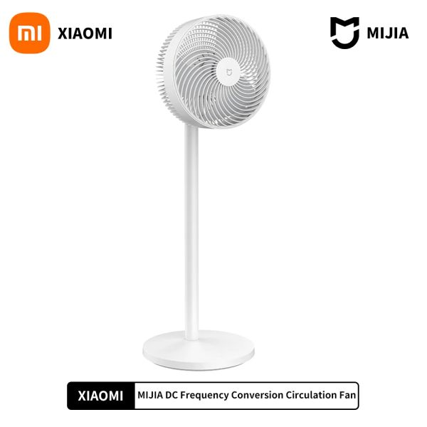 Productos Xiaomi Mijia Smart Electric Floor Standing Air DC Conversión de frecuencia Ventilador de circulación de 16 m Distancia de viento Tiempo de control remoto