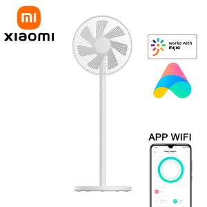 Producten Xiaomi Mijia Smart Standing Fan AC Frequency Conversion Elektrische vloer Standing Fan Voice Control Support Mi Home App Timing Fan