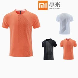 Productos Xiaomi Mijia Pop Summer Loose Sports Leisure Top de secado rápido Traje de baloncesto de entrenamiento Seda de seda de hielo Camina corta