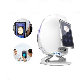 Professinal Cloud Storage Dermatology acht-Spectrum 3D Face Magic Mirror Digital Skin Analysis Test Scanner Machine Intelligent beeldinstrument Huid detector