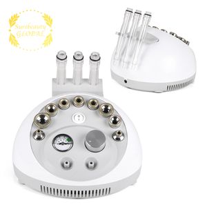 Profession 3 en 1 Diamond Dermabrasion Microdermabrasion Nettoyant pour le visage Critsal Micro-dermabrasion Blackhead Remover Machine Professional Home Use