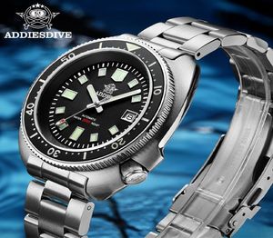 Profession Diver Watch 200m imperméable NH35 Automatic Watch Men Sapphire Crystal en acier inoxydable Dive8823252