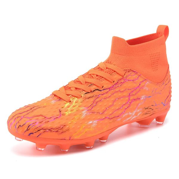 Profession Chaussures de football pour hommes Femmes Long Nails Nails Brokés Étudiants Adolescents Grass Training Indoor Traine de football sans glissement 240422