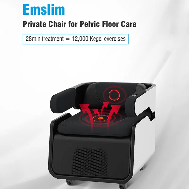 Zawód naprawa miednicy Pelvic Podłogowe krzesło EMS Pelvic Stymulator podłogowy Urządzenie do zapobiegania nietrzymaniu moczu