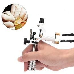 Beroep Tattoo Kit Rotary Tattoo Machine Hook Line Grip Tool Set Wenkbrauw Lip Body Art Permanente Make-up Machinegeweer Tijdelijk 240304