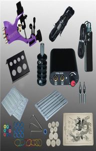 Professionnel 1 Ensemble équipement complet Tattoo Machine Gun Alimentation Kit de cordon Body Beauty Beauty DIY Tools 7136042