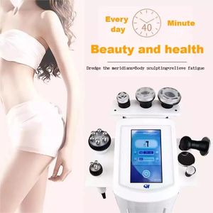 Professional 10 In1 cavitatie ultrasone lichaam afslankspier stimuleren machine elektromagnetische brandvetvorm 80k vacu￼m massage multifunctioneel